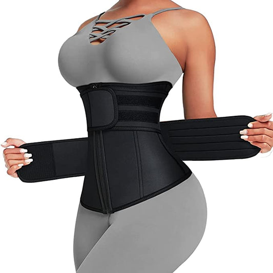 Two Band Latex Waist Trainer